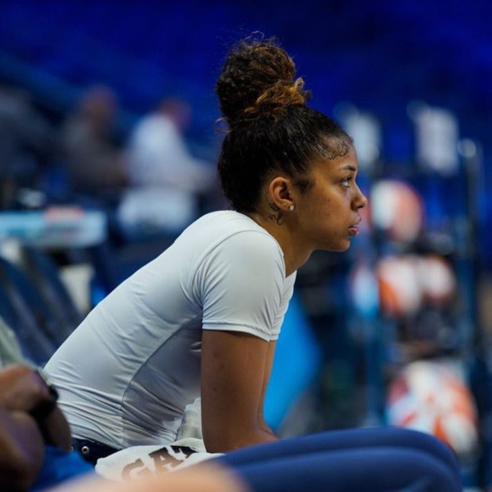 Evina Westbrook at a game